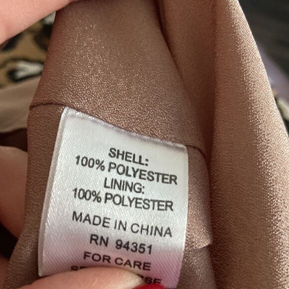 Jade by Melody Tam Leopard Shift Dress Size XS 3/4 Flaired Ruffle Sleeves NWT - Picture 7 of 8